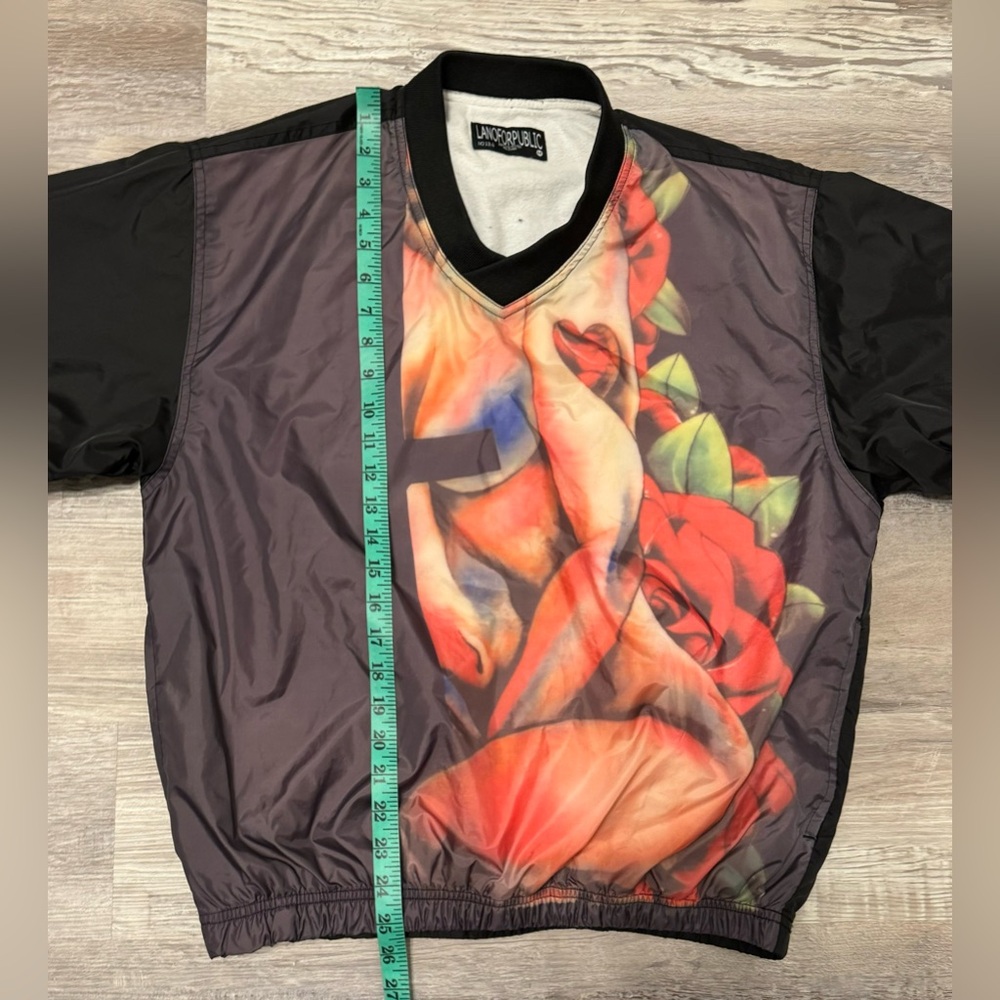 LANOFORPUBLIC Windbreaker Men S Delano Brown Pullover No.13.0 Cold Summer Sz-M. - Picture 15 of 16